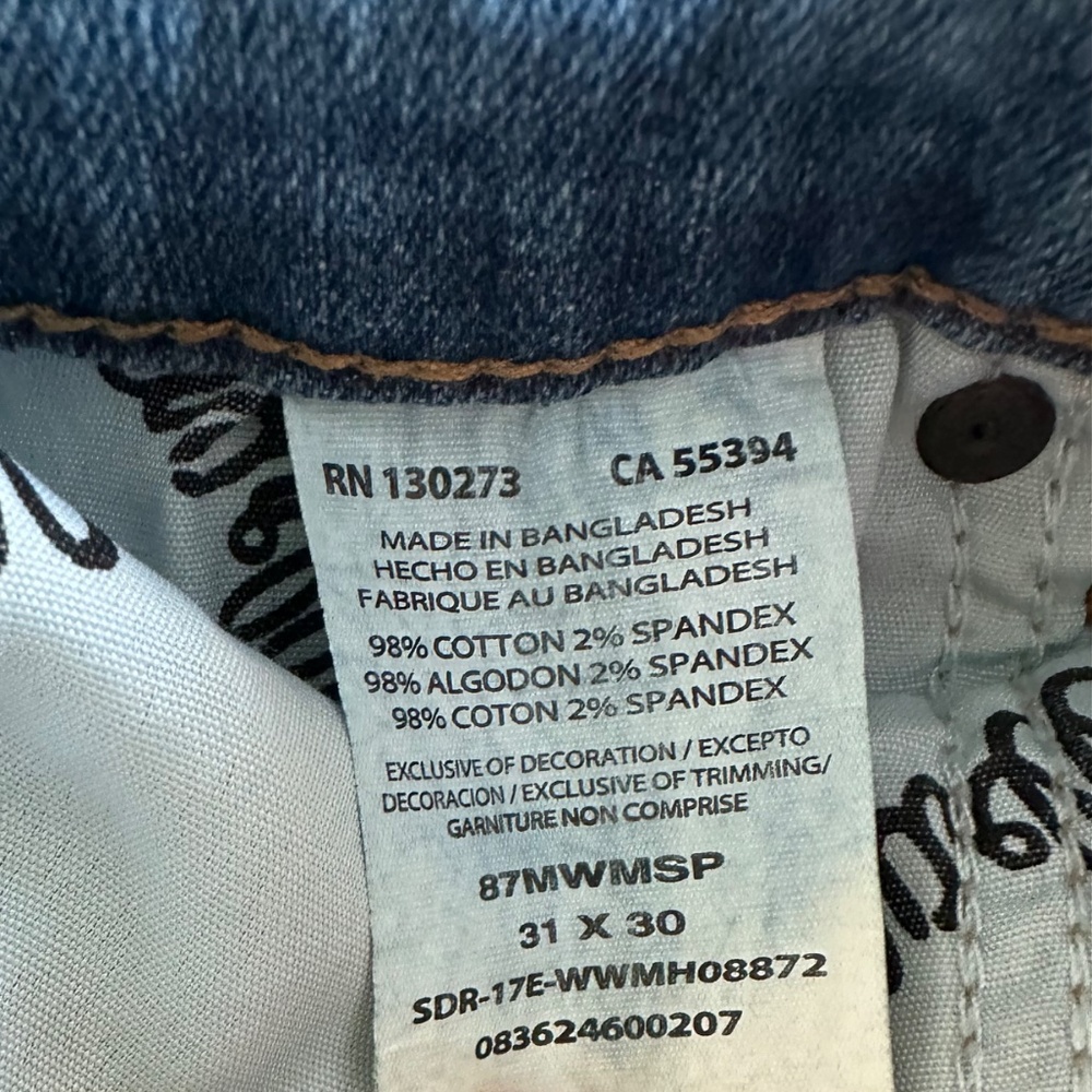 Wrangler retro slim jeans 31X30 - Picture 5 of 5